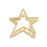Metallic Star Hair Claw