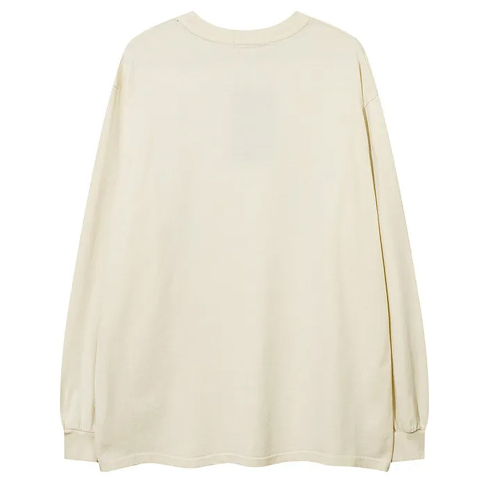 Preppy Star Patch Sweatshirt