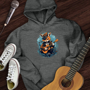 Fox Playing Guitar Hoodie