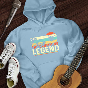 Drummer Legend Dad  Hoodie