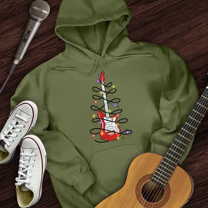 Guitar Christmas Lights Hoodie