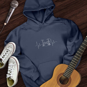 Drummer Heartbeat Hoodie