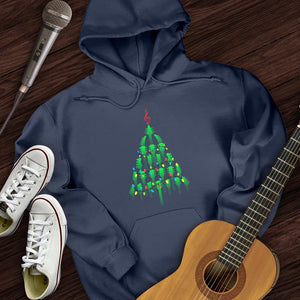 Guitar Christmas Tree Hoodie