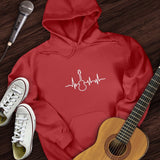 Guitar Heartbeat Hoodie