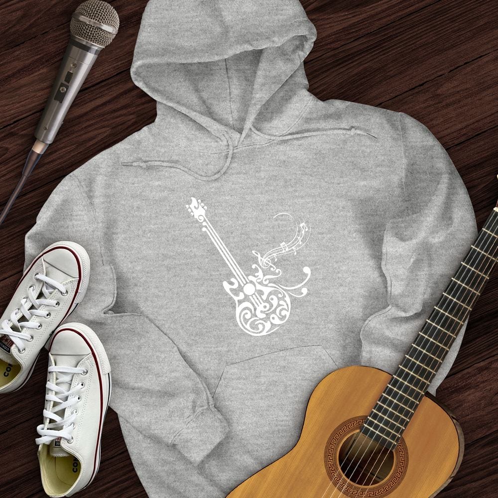 Floral Guitar Hoodie