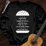 Burger Music Crewneck