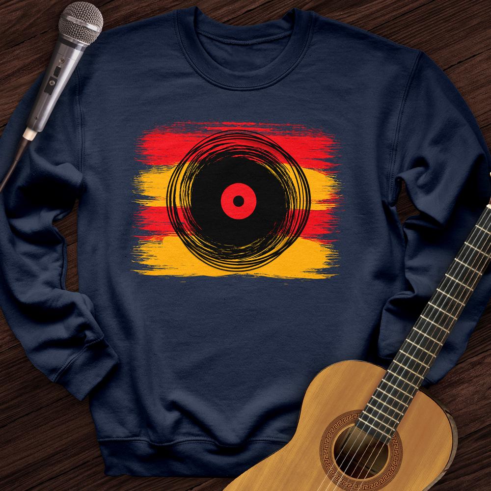 Cartoon Record Crewneck