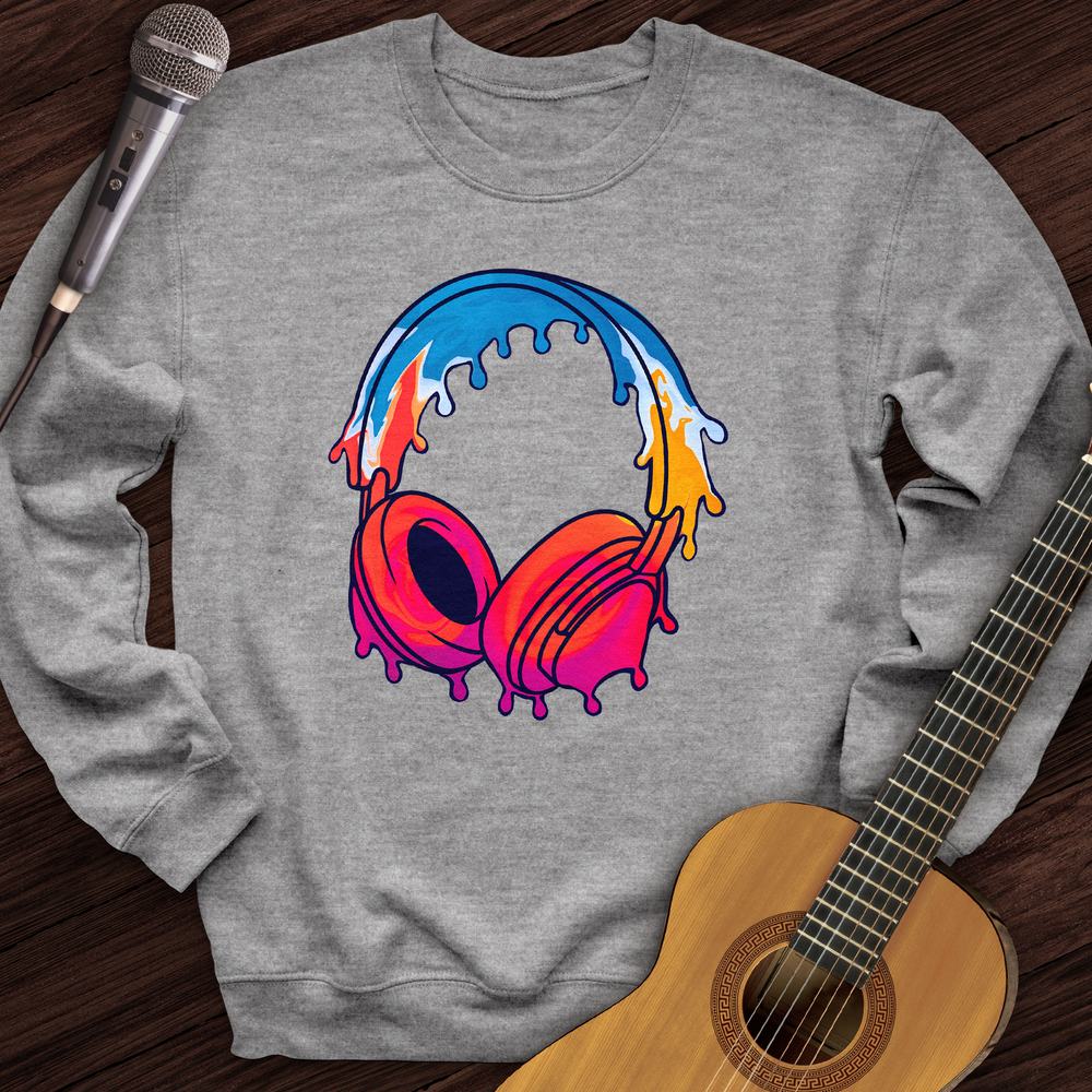 Drip Headphones Crewneck