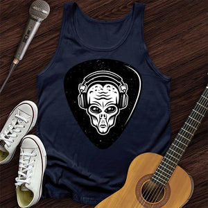 Alien Headphones Tank Top