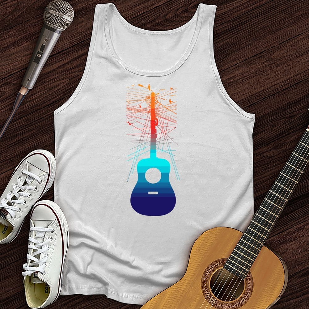 Birds On A Guitar Tank Top