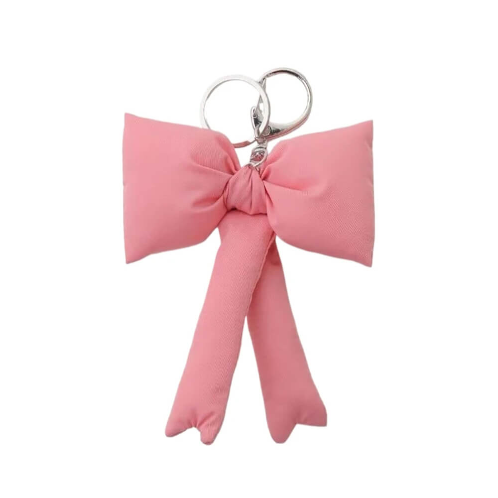 Puffy Bow Keychain
