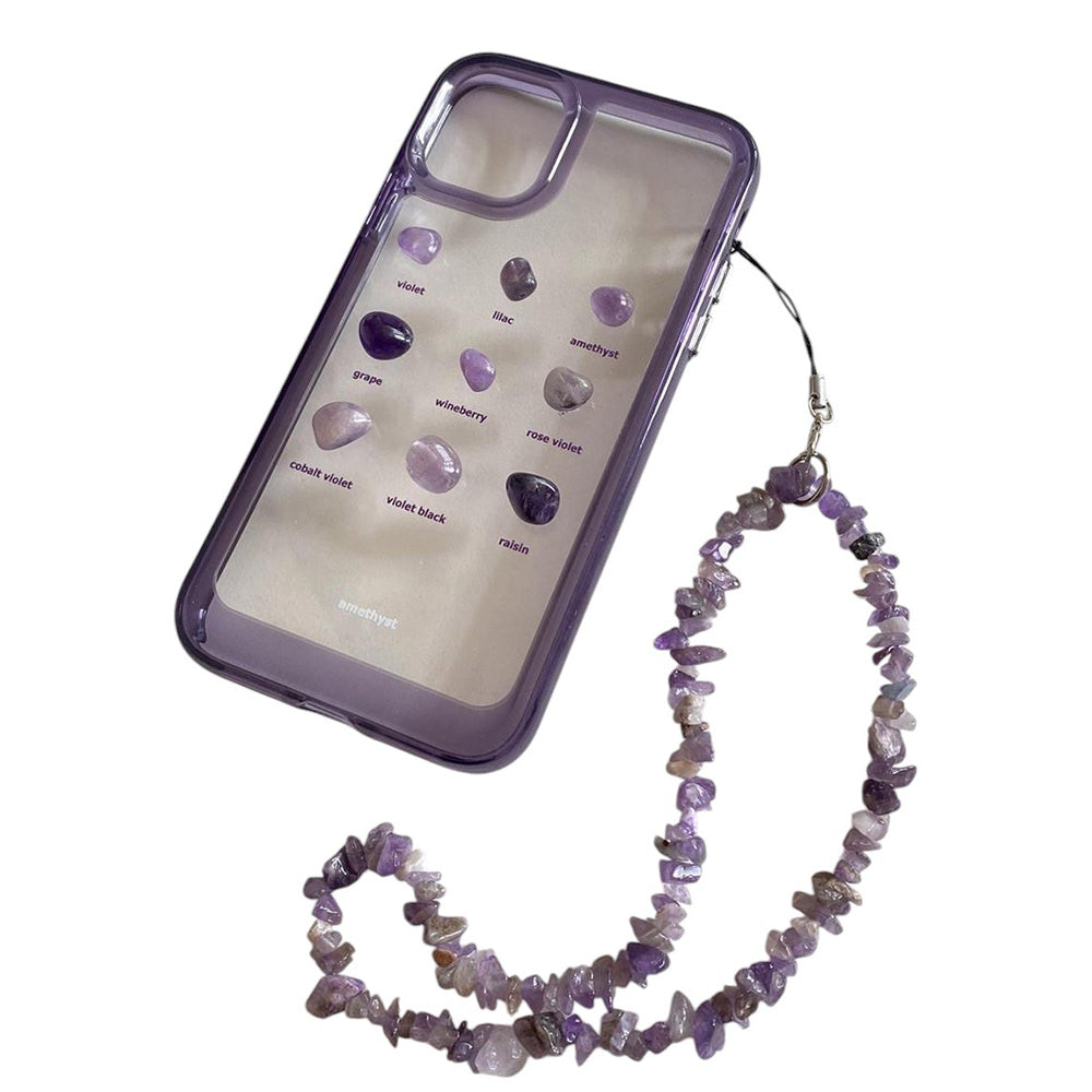 Purple Crystal Aesthetic iPhone Case
