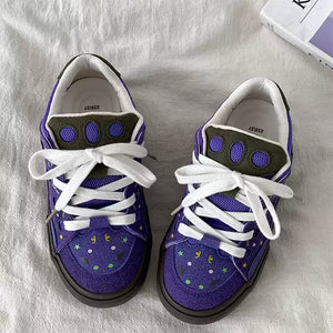 Purple Star Skater Sneakers