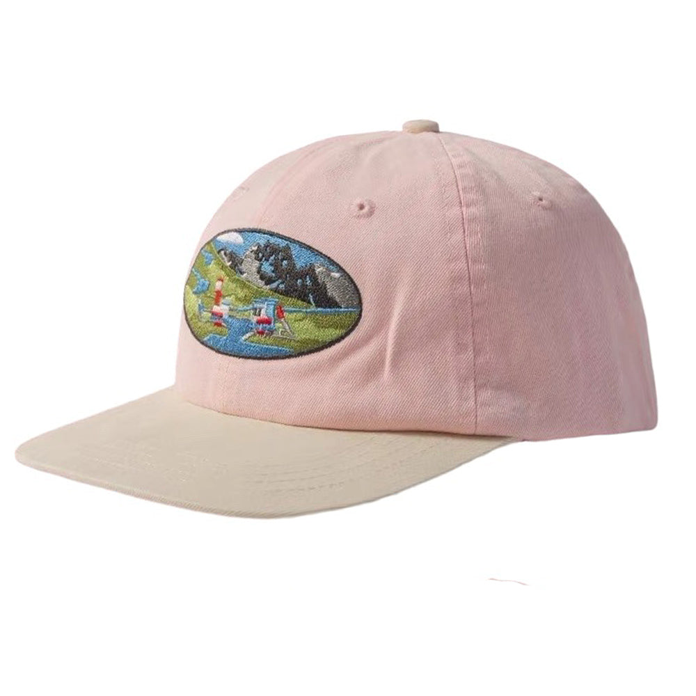 River Lighthouse Embroidery Cap