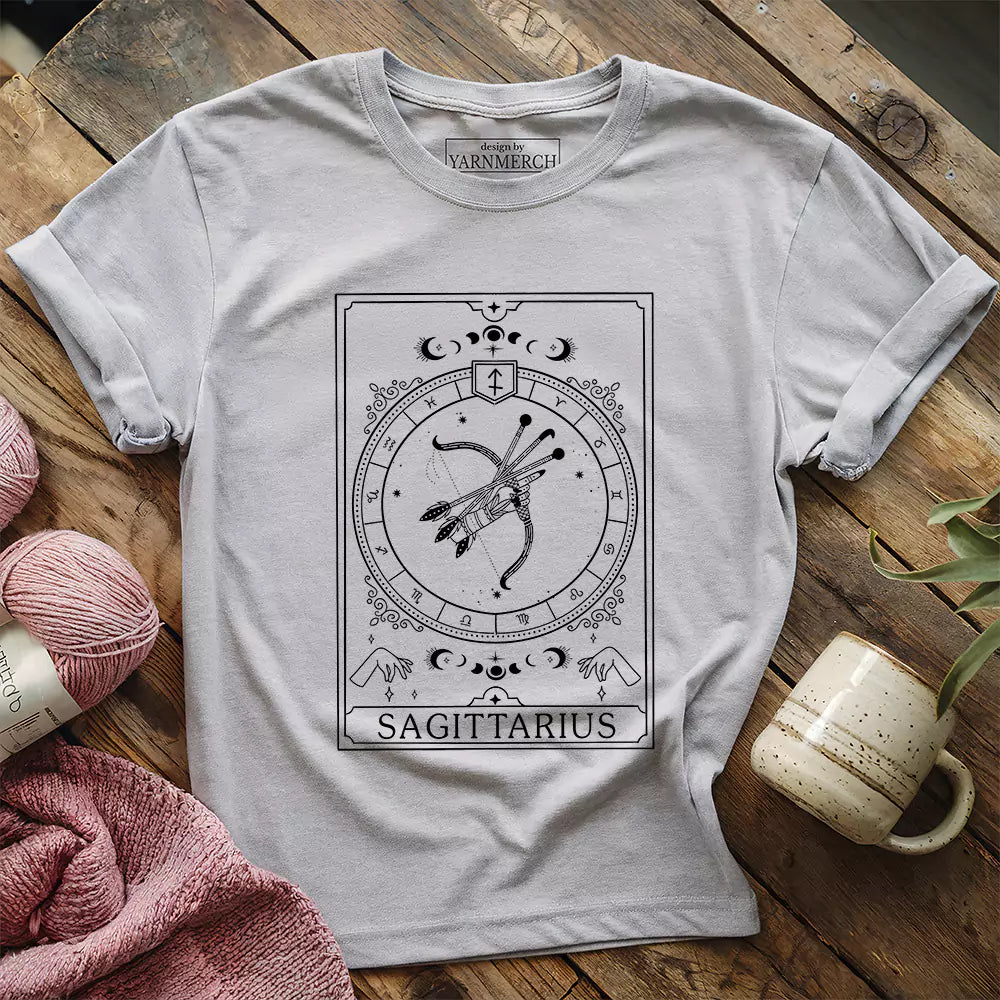 Sagittarius Yarn Tarot T-shirt