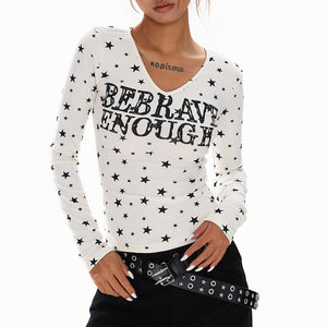 Star Girl Long Sleeve Top
