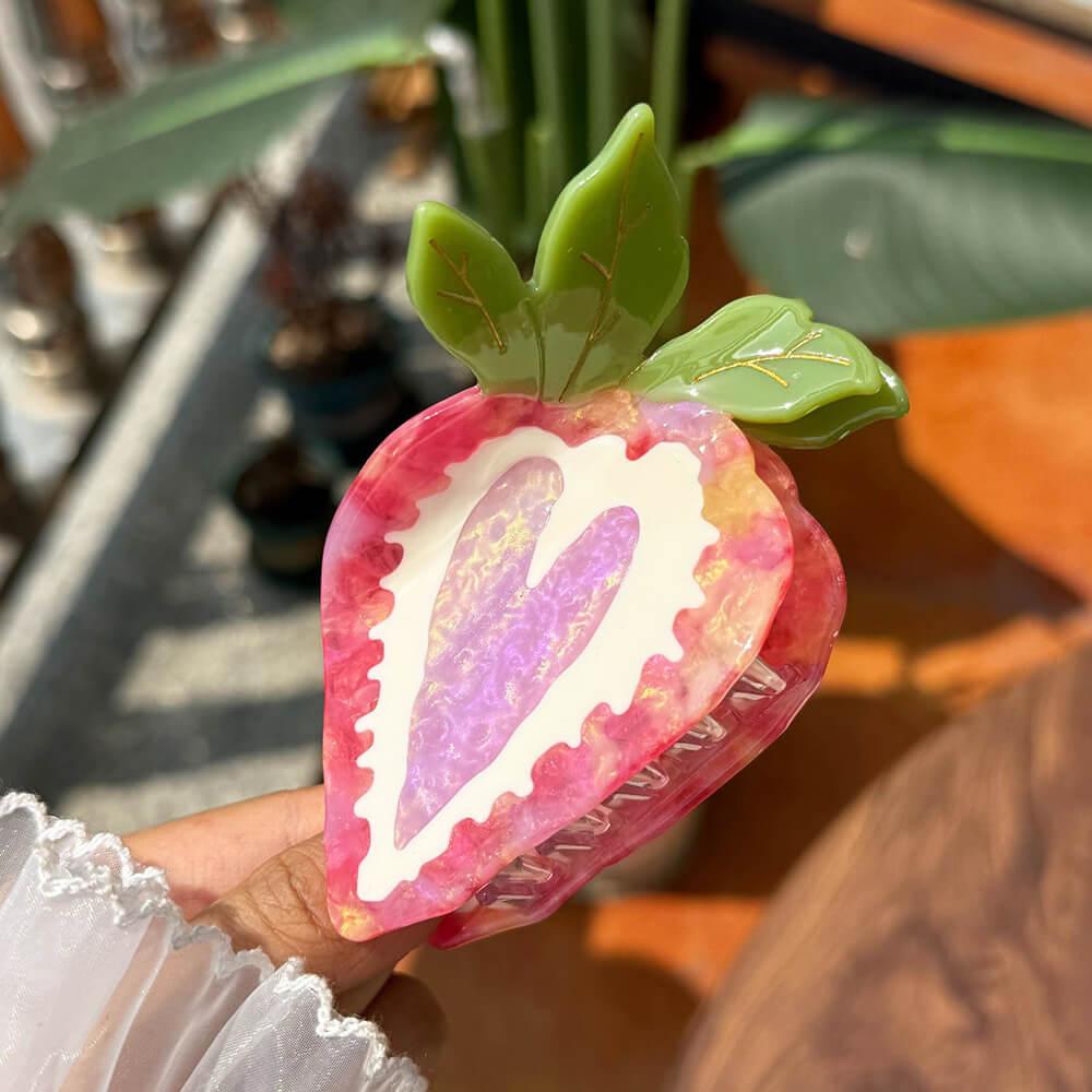 Strawberry Hair Claw Clip