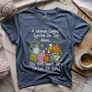 Tea & Yarn Lover T-shirt