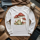 Knitting Frog Long Sleeve T-shirt