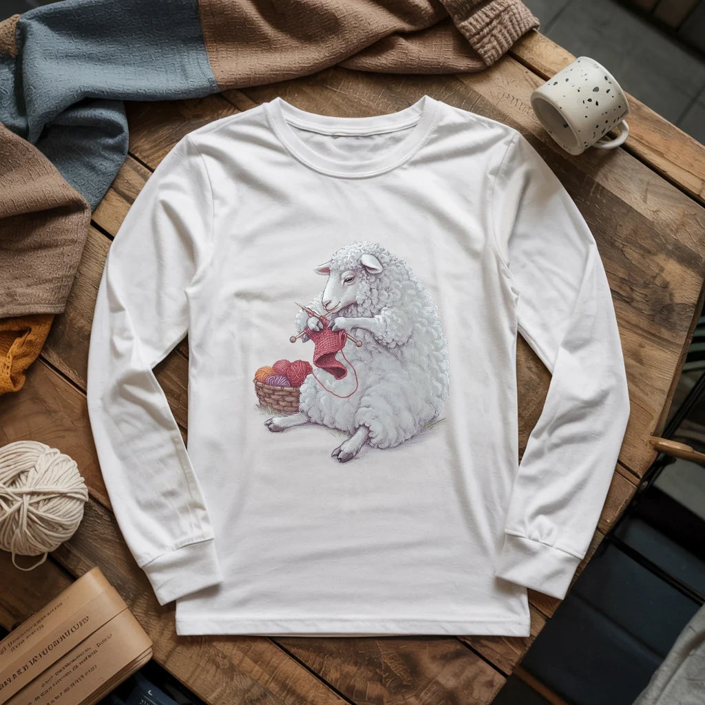 Woolly Knitting Long Sleeve T-shirt