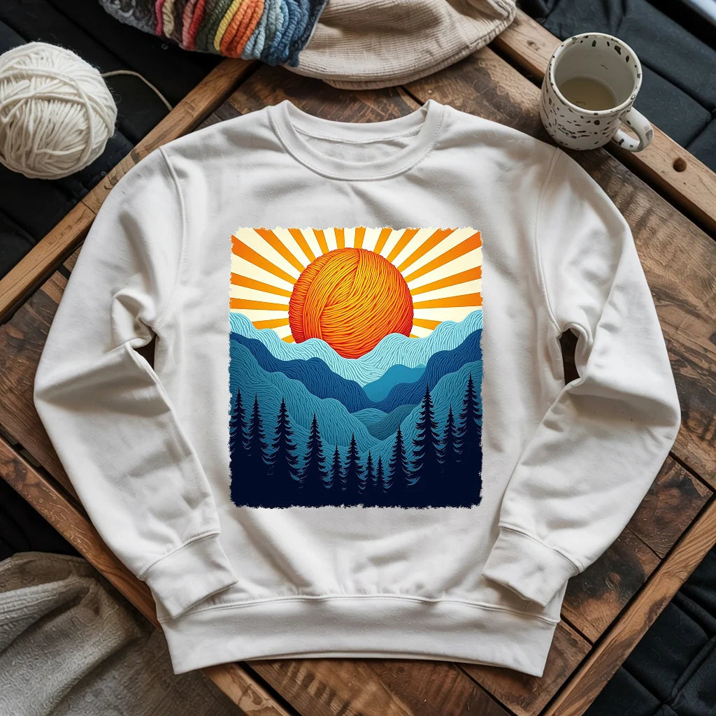 Yarn Sun Sweatshirt